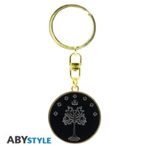 Llavero abystyle el se?or de los anillos arbol blanco de gondor