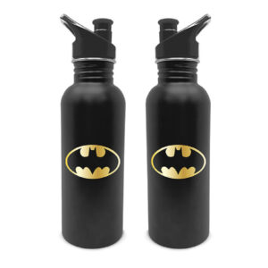 Cantimplora met?lica pyramid dc comics batman logo