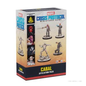 Juego de mesa marvel crisis protocol cabal affiliation pack edad recomendada 14 a?os