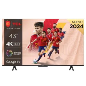 Tv tcl 43 pulgadas led 4k uhd -  43p755 -  google tv