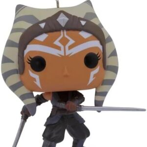 Adorno de navidad funko star wars ahsoka figura de resina