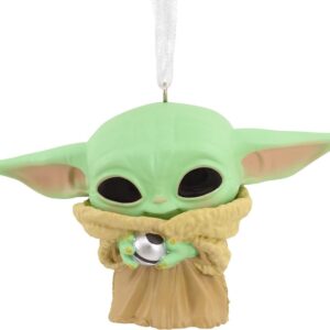 Adorno de navidad funko star wars grogu figura de resina
