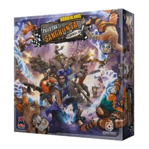 Juego de mesa borderlands: la palestra sangrienta del sr torgue edad recomendada 14 a?os