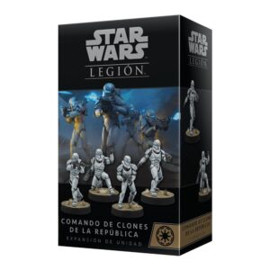 Juego de mesa star wars legion comando de clones de la republica edad recomendada 14 a?os