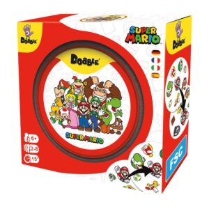 Juego de mesa dobble super mario edad recomendada 7 a?os