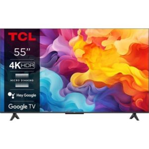 Tv tcl 55 pulgadas led 4k uhd -  55p61b -  google tv