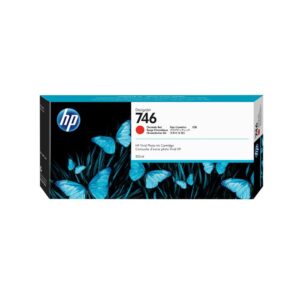 Cartucho tinta hp designjet 746 de 300 ml roja crom?tica