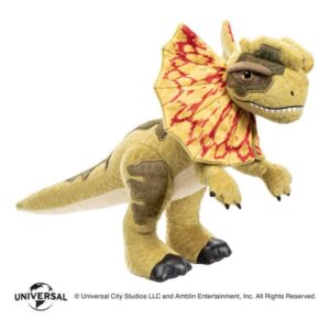 Peluche the noble collection jurassic park dilophosaurus