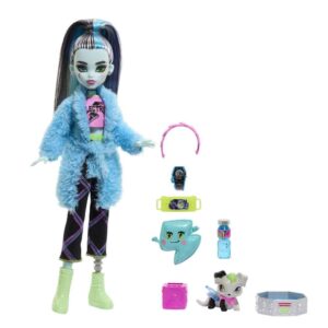 Mu?eca mattel monster high fiesta de pijamas frankie stein