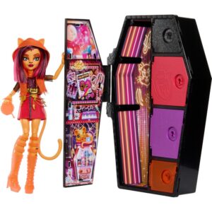 Mu?eca mattel monster high skulltimate secrets neon frights toralei