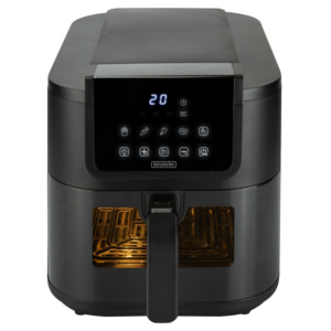 Freidora de aire bourgini airfryer slim ceramica eco 8l 1700w