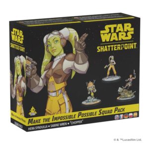 Juego de mesa star war shatterpoint make the impossible possible squad pack edad recomendada 14 a?os