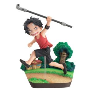 Figura megahouse gem series one piece portgas d. ace run! run! run!