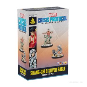 Juego de mesa marvel crisis protocol shang - chi & silver sable edad recomendada 14 a?os