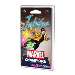 Juego de mesa marvel champions pack de heroe jubilee edad recomendada 14 a?os