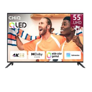 Tv chiq 55 pulgadas qled u55qg7v 4k uhd android tv hdmi usb smart tv