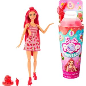 Mu?eca barbie pop reveal mattel aroma de frutas zumo de sandia