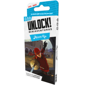 Juego de mesa unlock! miniaventuras m?scara roja