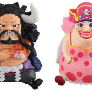 Set figuras megahouse lookup one piece kaido the beast & big mom