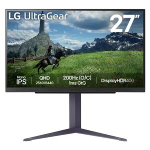 Lg 27gs85q 27 pulgadas 2560 x 1440 1ms hdmi displayport usb reg. altura