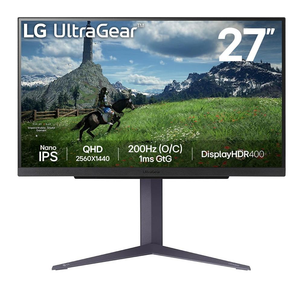 Lg 27gs85q 27 pulgadas 2560 x 1440 1ms hdmi displayport usb reg. altura