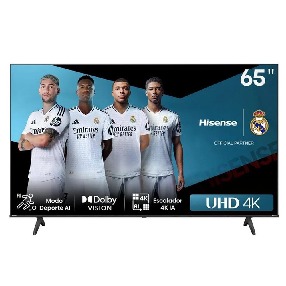 Tv hisense 65 pulgadas dled 4k uhd - 65a6n - smart tv