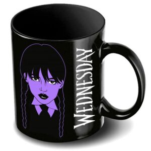 Taza karactermania miercoles addams