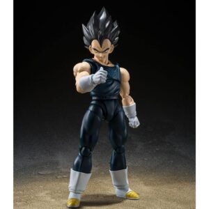 Figura tamashii nations dragon ball vegeta super hero 14 cm super sh figuarts