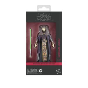 Figura hasbro star wars the black series attack of the clones luminara unduli