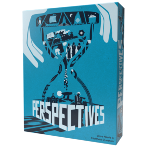 Juego de mesa perspectives azul