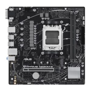 Asus amd prime a620m - e - csm socket am5 ddr5 x2 4800mhz max 64gb hdmi displayport d - sub matx