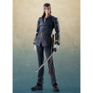 Figura tamashii nations hajime saito 165 cm rurouni kenshin sh figuarts