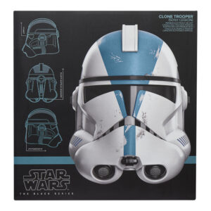 Casco electr?nico hasbro star wars the black series clone trooper (legi?n 501)