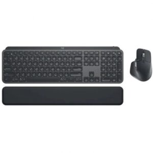 Teclado + raton logitech mx keys s combo inalambrico grafito espa?ol