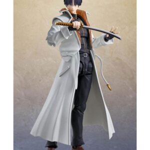 Aoshi shinomori figura 165 cm rurouni kenshin sh figuarts