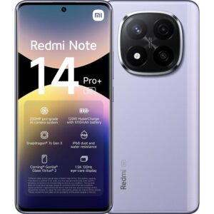 Movil xiaomi redmi note 14 pro+ 5g 8 - 256gb purpura