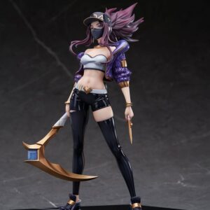 Figura league of legends akali pvc 1 - 7 k - da 25 cm