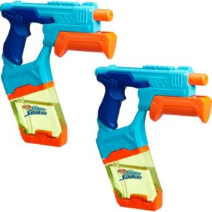 2 pistolas hasbro nerf super soaker dunk fill pk 2