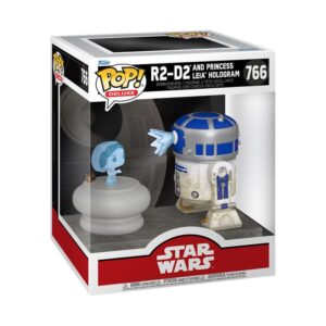 Funko pop deluxe star wars rd - d2 w -  princess leia