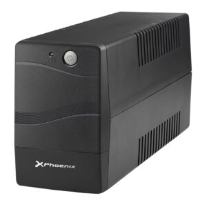 Sai ups phoenix ph650sps2 650va - 360w estabilizador de tension -  funcion de arranque en frio