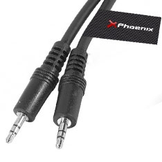Cable de audio mini jack  3.5 mm m - m est?reo de 5 m