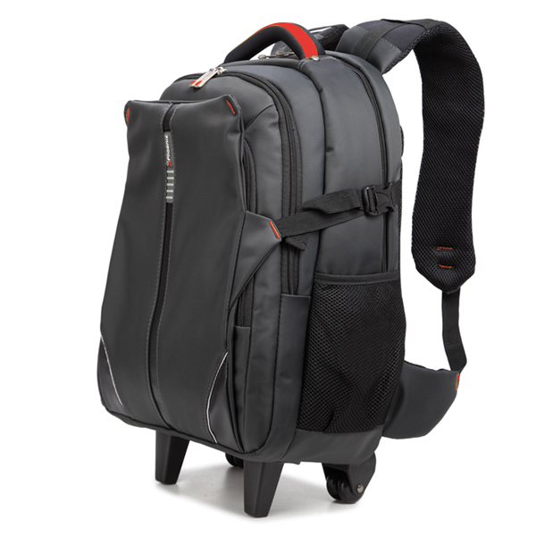 Mochila con ruedas trolley phoenix discovery para port?til 17 pulgadas negra