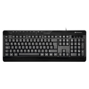 Teclado multimedia key light media espa?ol con cable usb qwerty