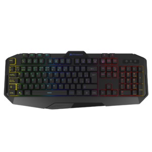 Teclado gaming phoenix con cable luz rgb 9 modos de iluminaci?n 4 bot?nes macro 12 teclas multimedia