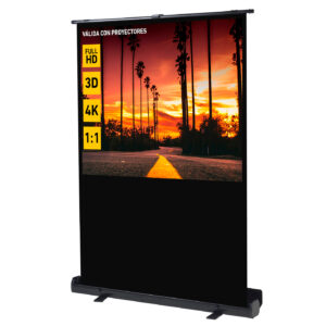Pantalla phoenix port?til proyecci?n 60 pulgadas 122cm facil de transportar