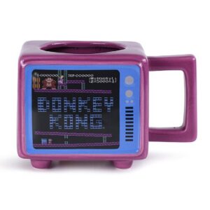 Taza t?rmica pyramid retro tv donkey kong