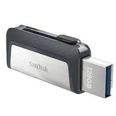 Memoria usb 3.1 usb tipo c sandisk 128gb ultra dual otg