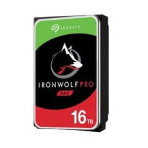 Disco duro interno hdd seagate ironwolf nas st16000ne000 16tb 3.5 pulgadas 7200rpm -  256mb -  sata 6gb - s