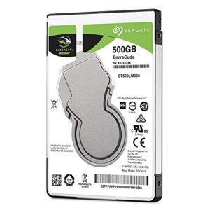 Disco duro interno hdd seagate st500lm030 500gb 2.5 pulgadas sata 7mm  5400rpm  buffer 128mb