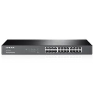 Switch 24 puertso 10 - 100 - 1000 rack 19 pulgadas 1u tp - link